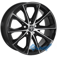 Zorat Wheels BK5628 7.5x18 5x114.3 ET40 DIA60.1 BP