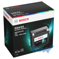 BOSCH AGM AUXILIARY S5AX4 13Ah 200A 12V L (87x145x150)