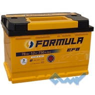 Formula EFB 78Ah 750A 12V R (175x190x278)