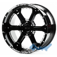 Off Road Wheels OW1 10x20 6x135 ET-12 DIA87.1 GBW/MS