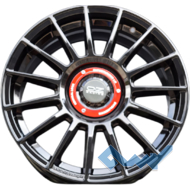 Flow Forming FF009 7x15 4x100 ET35 DIA73.1 Black
