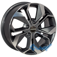 Zorat Wheels BK5168 6.5x16 5x114.3 ET45 DIA66.1 GP