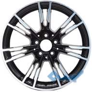 Replica B7065 9.5x19 5x120 ET35 DIA72.6 BKF