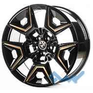 Replica FORGED B0001XM 10x22 5x120 ET21 DIA66.45 GBIGB