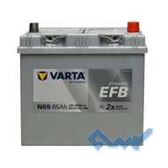VARTA Dynamic EFB (N65) 65Ah 650A 12V R азия (173x225x232)