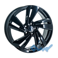 Replica Volkswagen GT 3S1282 7x18 5x112 ET45 DIA57.1 Black