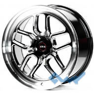 CAST WHEELS CW640 8.5x18 5x120 ET22 DIA72.6 GBW/MS