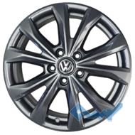 Volkswagen OEM 2K7601025A 6.5x17 5x112 ET49 DIA57.1 Gray