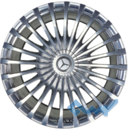 Mercedes OEM A1674011700 11.5x23 5x112 ET47 DIA66.6 Chrom